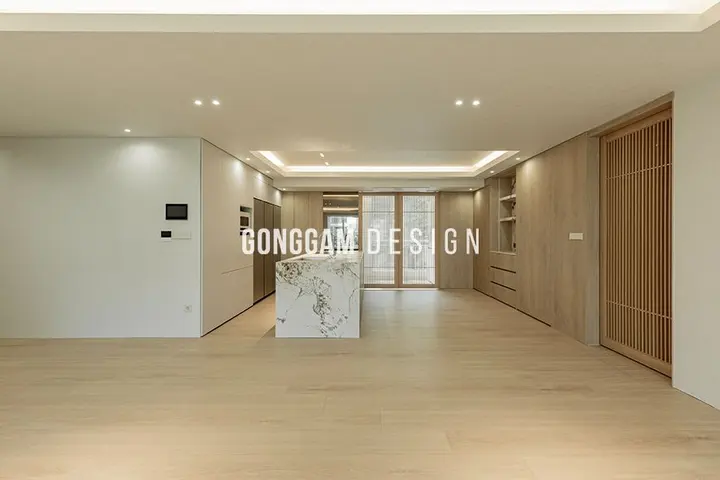 용인·수지 60평 주방 인테리어 시공 사진 (공감디자인, 2026년)