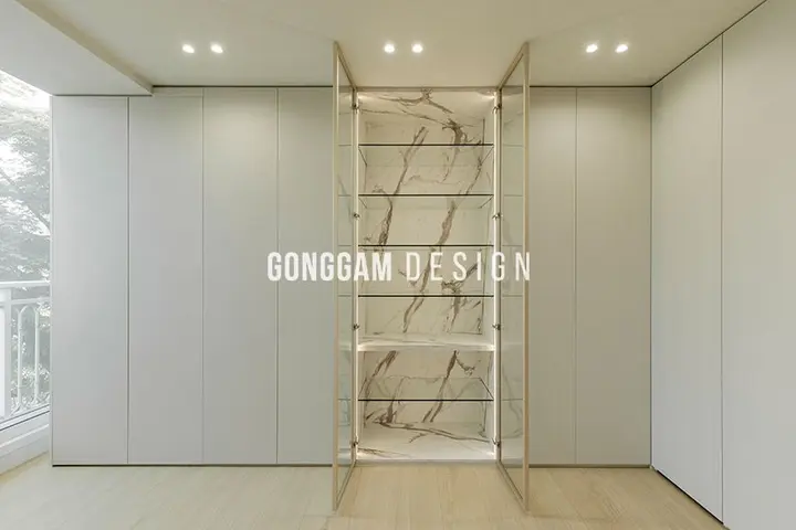 용인·수지 60평 드레스룸 인테리어 시공 사진 (공감디자인, 2026년)